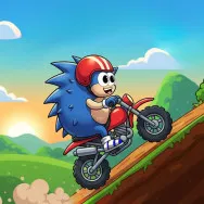 Play Blue Hedgehog Hill Dash Ride now!