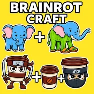 Play Brainrot Craft now!