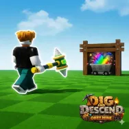 Play Dig and Descend: Obby Mine now!