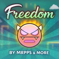 Play Geometry Dash Freedom now!