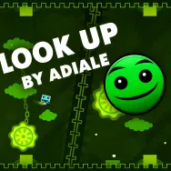 Play Geometry Dash Look Up now!