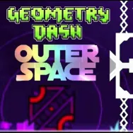 Play Geometry Dash OuterSpace now!