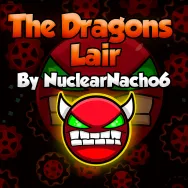 Play Geometry Dash The Dragon's Lair now!