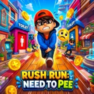 Play Rush Run: Need to Pee now!