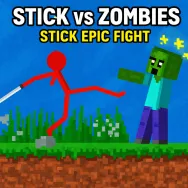 Play Stick vs Zombies: Stick Epic Fight now!